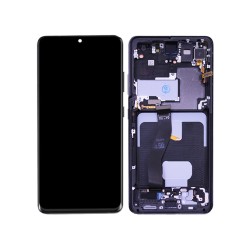 Touch+Display+Frame Samsung Galaxy S21 Ultra 5G 2021/G998B Service Pack Preto Touch+Display+Frame Samsung Galaxy S21 Ultra 5G 2021/G998B Service Pack Preto